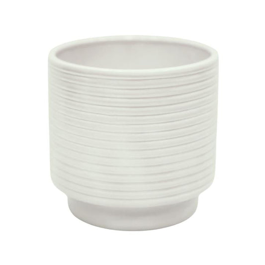 Berlin Ripple Pot | Cream | Pots & Planters