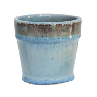 Dulci Reactive Pot | Aqua - Ceramic Plant Pot
