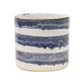 Dora Reactive Stripe Pot | Blue