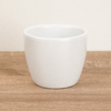 Simplicity Ceramic Pot | Gloss White