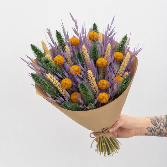 Harvest Meadow | Dried Flower Bouquet | Dried Flowers