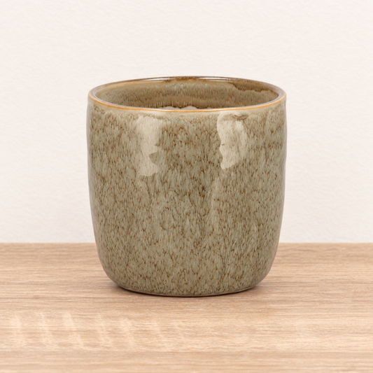 Iron Stone Pot | Sand | Pots & Planters