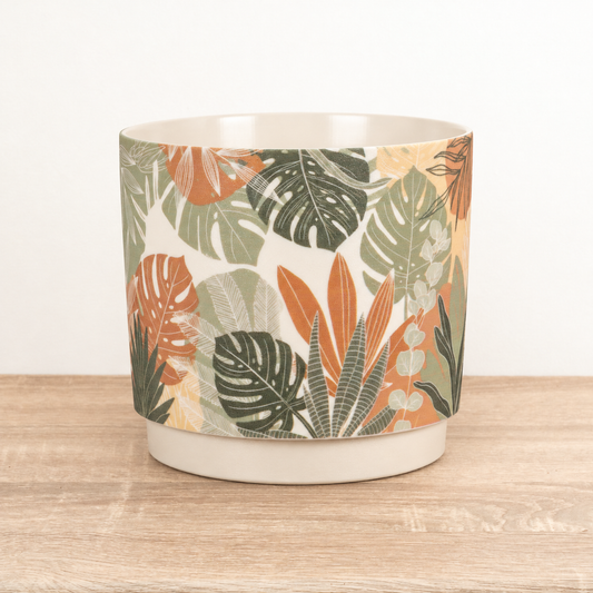 Plano Pot | Jungle Leaves | Pots & Planters