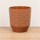 Tirza Pot | Pistache Chestnut, 12 cm
