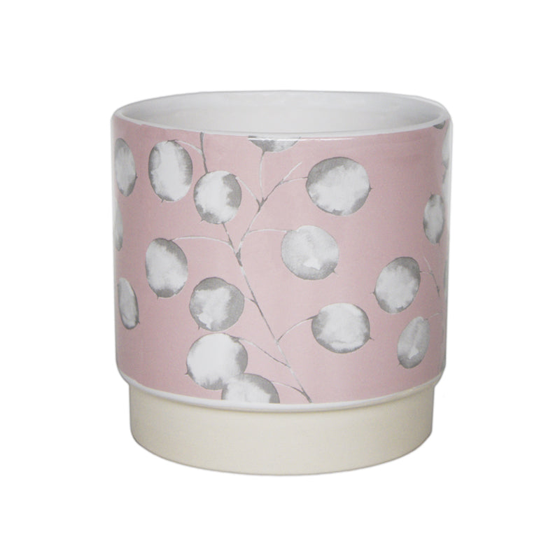 Blush Honesty Plant Pot