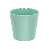 Daira Pearl Aqua Plant Pot - Ceramic Plant Pot