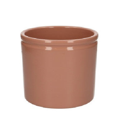 Lex Gloss Dusky Rim Pot - Ceramic Plant Pot