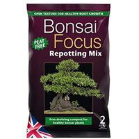 A bag of Bonsai Focus Repotting Mix - perfect for repotting your bonsai & similar plants.
