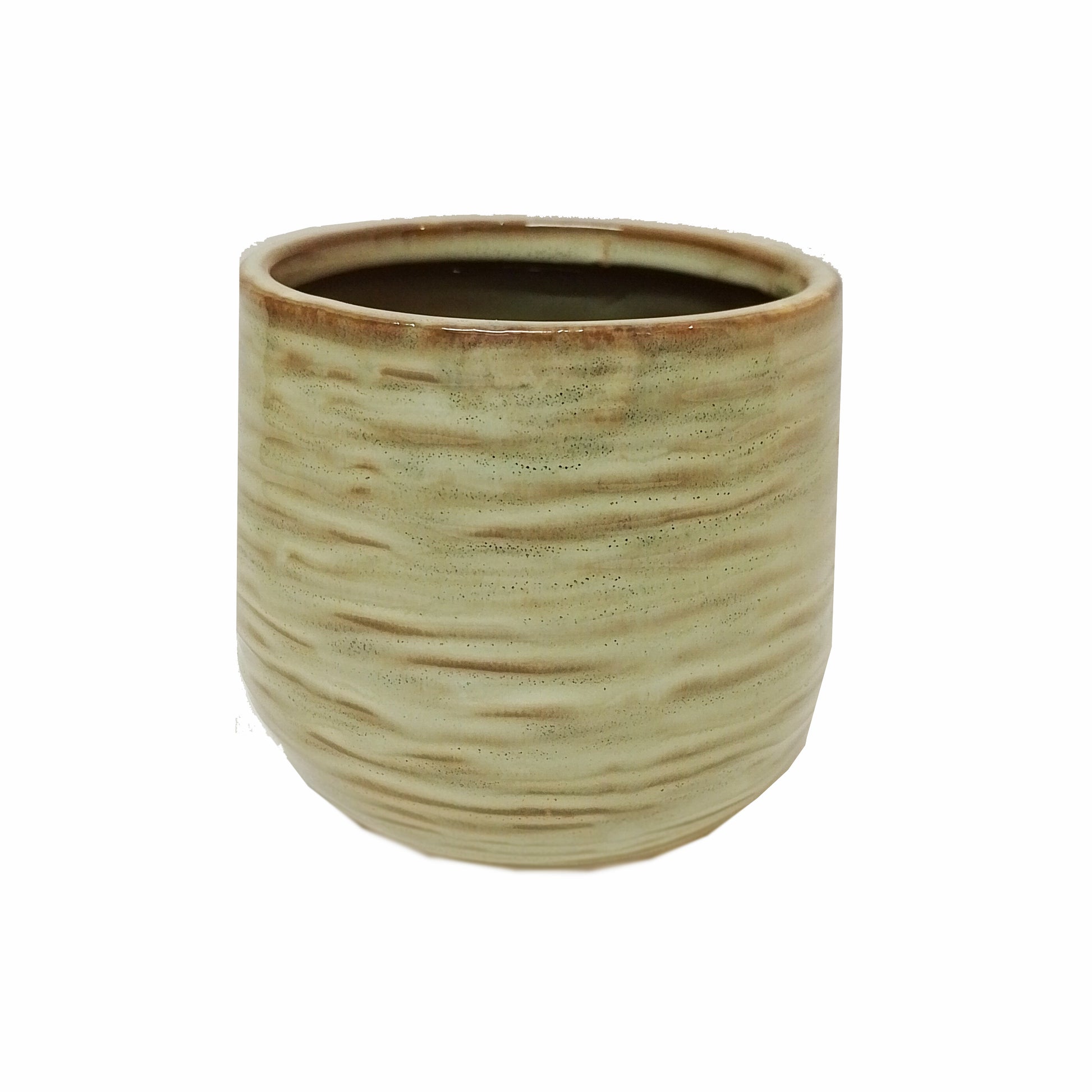 Ankara Light Green Plant Pot