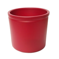 Lex Red Rim Pot - Ceramic Plant Pot