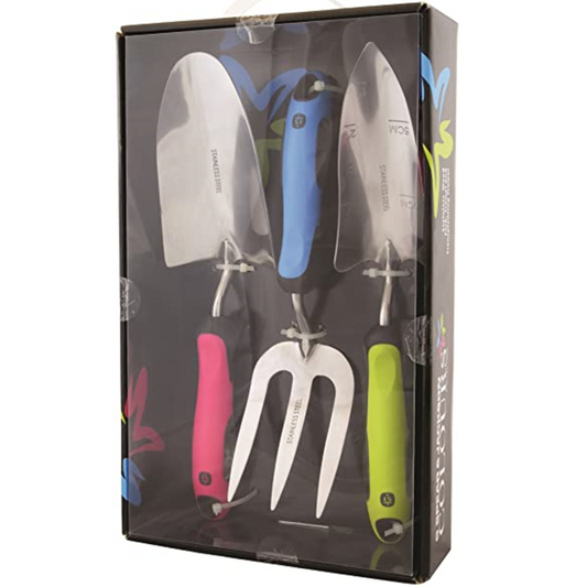Spear & Jackson Colourful Hand Tool Set 3 - Piece | Gardening Tools