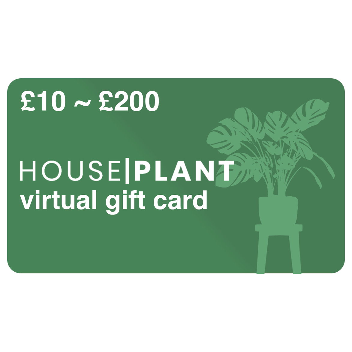 Houseplant Gift Card