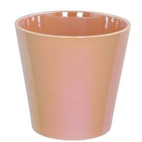 Daira Peach Plant Pot - Ceramic Plant Pot