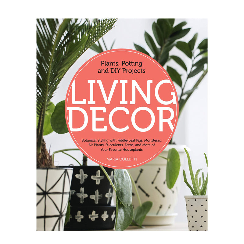 Living Decor: Plants, Potting and DIY Projects - Botanical Styling with Fiddle-Leaf Figs, Monsteras, Air Plants, Succulents, Ferns, and More of Your Favorite Houseplants by Maria Colletti
