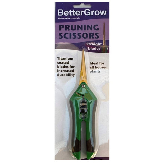 Bettergrow Pruning Scissors (Straight Blade) | Gardening Tools