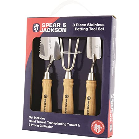 Spear & Jackson 3 Piece Mini Potting Giftset